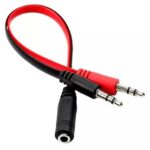 CABLE ADAPTADOR HEMBRA X1 A 3.5mm MIC+AUX