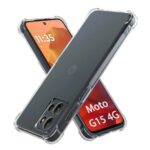 FUNDA MOTOROLA G15 ESTANDAR TRANSPARENTE