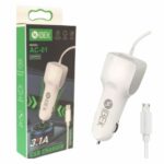 CARGADOR AUTO IBEK AC-01