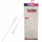 CABLE USB SOUL CLASSIC 2 MTS TIPO C A TIPO C 60W