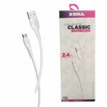 CABLE USB SOUL CLASSIC MICRO USB 2 MTS