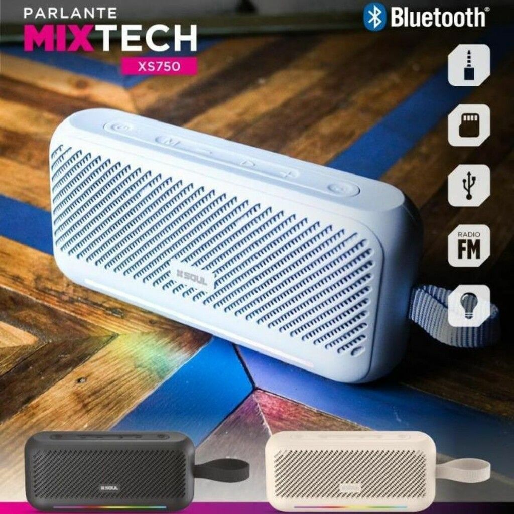 PARLANTE SOUL MIX TECH 14W XS750 NEGRO
