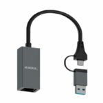 ADAPTADOR SOUL USB C / USB A ETHERNET 2 EN 1 S01
