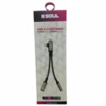 ADAPTADOR SOUL USB C / IPHONE / AUDIO HEMBRA 3.5MM S02 - Imagen 2