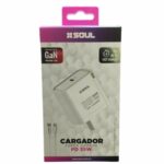CARGADOR SOUL SUPER CHARGE PD 35W TIPO C A IPHONE - Imagen 2