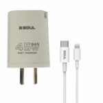 CARGADOR SOUL SUPER CHARGE PD 45W TIPO C A IPHONE