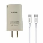 CARGADOR SOUL SUPER CHARGE PD 65W TIPO C A TIPO C