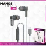AURICULAR SOUL S99 TIPO C - NEGRO