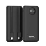 POWER BANK SOUL CLASSIC 400 10000 MAH 22.5W IPH + TIPO C NEGRO