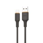 CABLE USB SOUL SILICONE SOFT TIPO C  1.5MT NEGRO