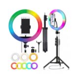 ARO DE LUZ LED AITECH RGB CON TRIPODE 14'' 36CM - Imagen 2