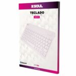 TECLADO PLEGABLE SLIM SOUL KBT01 BLANCO - Imagen 2