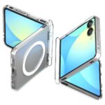FUNDA SAMSUNG Z FLIP 7 SILICONE CASE MAGSAFE TRANSPARENTE